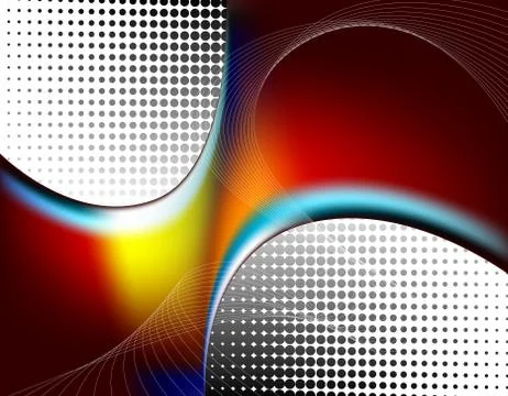 Abstract composition Stock Illustration