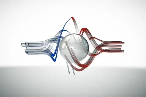 Abstract composition Stock Illustration