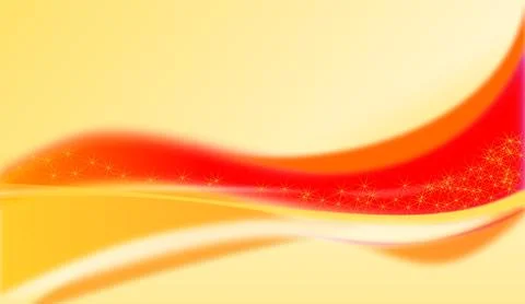 Abstract composition. illustration with orange and red color. Stock Illustration
