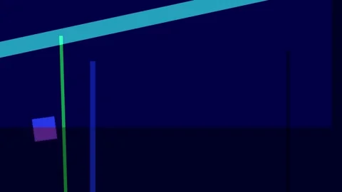 Abstract composition with intersecting lines and geometric shapes in shades.. Video stock 335430810