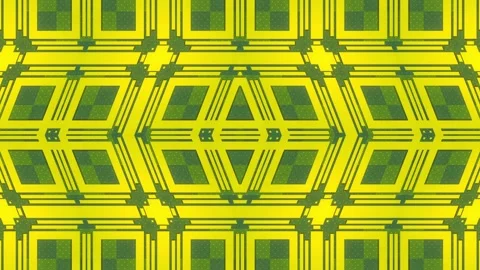 Abstract composition of moving geometric figures. 3d rendering loop animation 4K Stock Footage 255008624