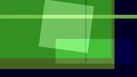 Abstract composition with overlapping geometric shapes in various shades of.. Stock Footage 335430808