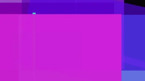 Abstract composition of overlapping geometric shapes in shades of purple an.. Stock Footage 335441363