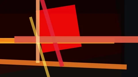Abstract composition of overlapping horizontal and vertical lines in warm t.. Stock Footage 335440729