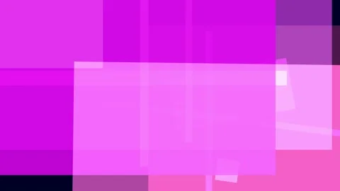 Abstract composition of overlapping pink and purple rectangles with varying.. Stock Footage 335430708