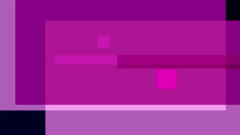 Abstract composition of overlapping pink and purple rectangles and squares .. Stock Footage 335430715