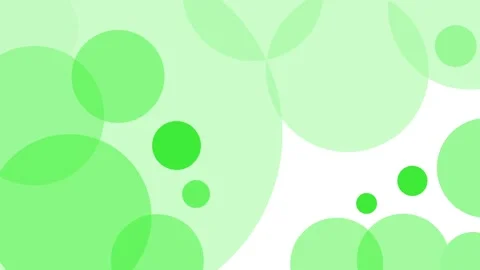 Abstract composition of overlapping translucent circles animation 库存影片 337073101