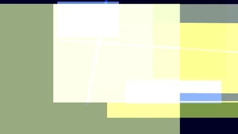 Abstract composition of overlapping translucent rectangles and lines in var.. Video stock 335430702