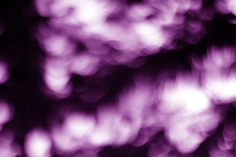 Abstract Composition with Purple Bokeh Effect Presenting a Dreamlike Ambiance Foto stock