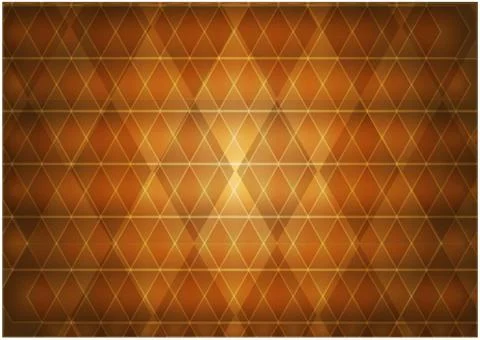 Abstract composition of rhombuses bright orange.EPS 10. Stock Illustration