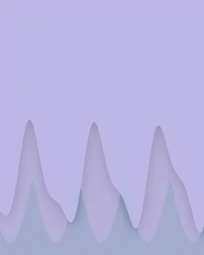 An abstract composition of soft lavender peaks creates a tranquil, dreamlik.. 스톡 일러스트