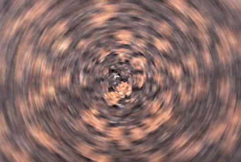 Abstract composition with spiral blurred. Mosaic tiles Stock Illustration