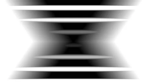 Abstract Compression Corridor Scene Mask Stock Footage 143908716