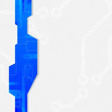 Abstract computer board frame Stock Illustration