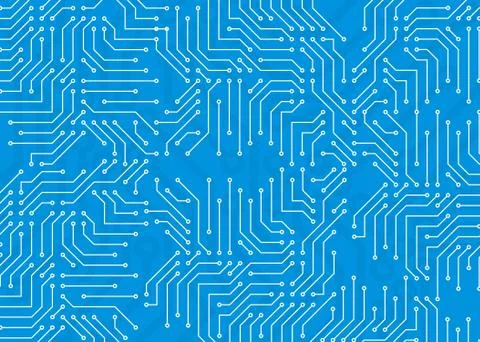 Abstract computer board frame Stock Illustration