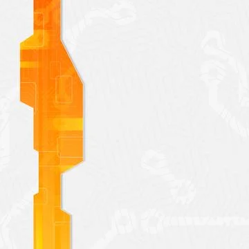 Abstract computer board frame set Stock Illustration