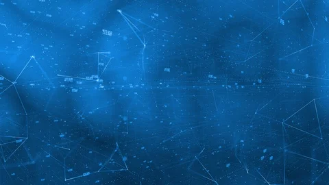 Abstract computer cyberspace network animation 動画素材 120095519