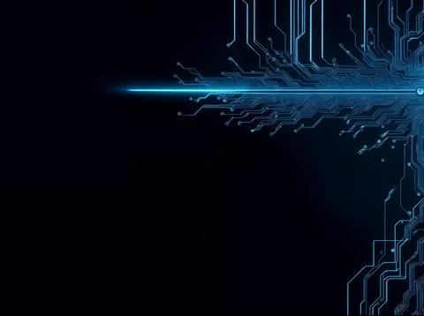 Abstract computer data characters, big data, and internet technology concepts Stock Photos