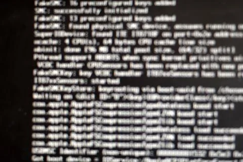 Abstract Computer data scroll background Stock Photos