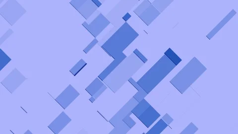 Abstract computer digital background, moving geometric shapes and figures Stock-Footage 314153003