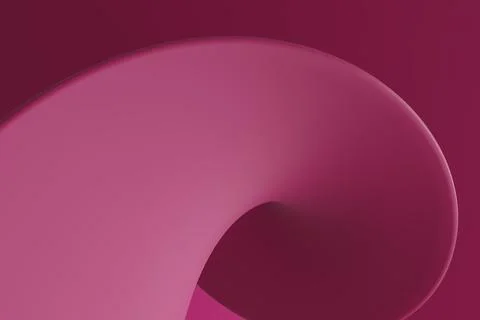 Abstract computer generated 3D distorted shape Stock Illustration