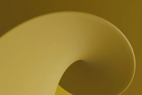 Abstract computer generated 3D distorted shape Illustrazione stock