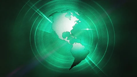 Abstract computer generated background Video stock 156256715