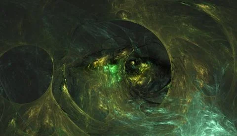 Abstract computer generated fractal background image Stock Illustration