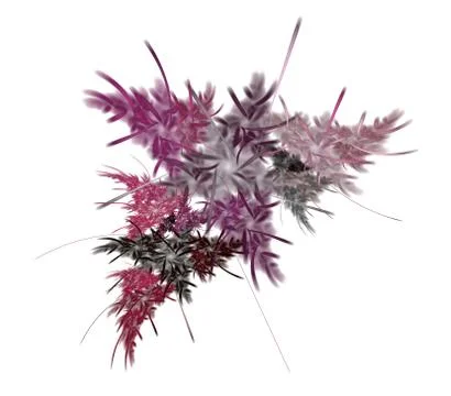 An abstract computer generated fractal design. Abstract fractal color texture Stock Illustration