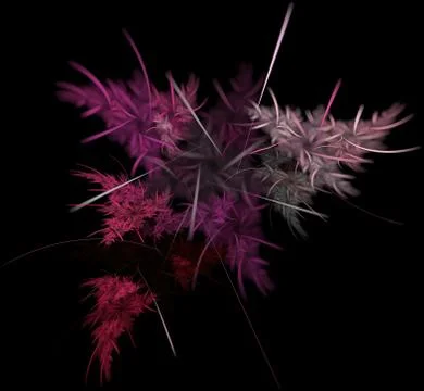 An abstract computer generated fractal design. Abstract fractal color texture Stock Illustration