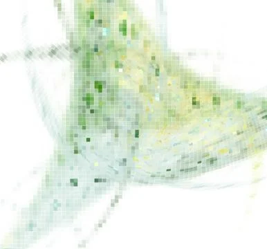 An abstract computer generated fractal design. Abstract fractal color texture Stock Illustration