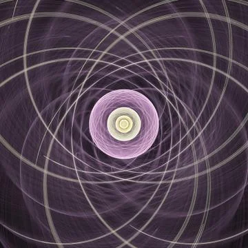 Abstract Computer generated Fractal design. A fractal is a never-ending pattern. Stock Illustration