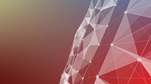 Abstract computer generated seamless loop abstract geometrical motion from Video stock 96743070