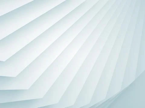 Abstract computer graphic background, parametric geometric 3d installation Illustrazione stock