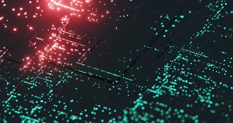 Abstract Computer programming motion graphic. Stock Footage 140690647