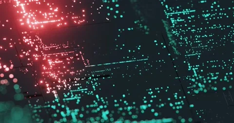 Abstract Computer programming motion graphic. Stock Footage 140690747