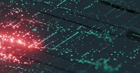 Abstract Computer programming motion graphic. Stock Footage 140690864