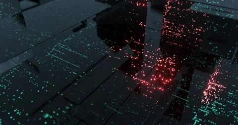 Abstract Computer programming motion graphic. Stock Footage 140691465