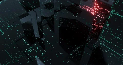 Abstract Computer programming motion graphic. Stock Footage 140691543