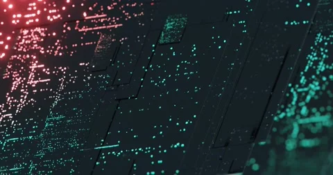 Abstract Computer programming motion graphic. Stock Footage 140695771