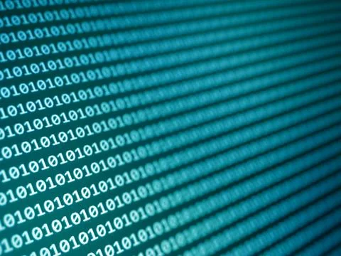 Abstract computer script source code. Mobile app developer. Stock Photos