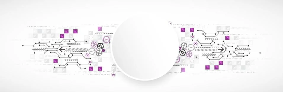 Abstract computer technology background for your business 스톡 일러스트