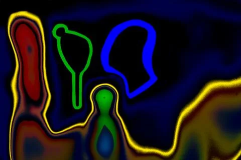 Abstract concentration creative see and imagine modern fine art photography Stock Photos