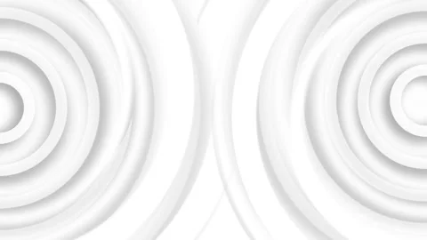 Abstract concentric circle background animation, Background with soft conce.. Stock Footage 336746174