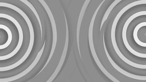 Abstract concentric circle background animation, Background with soft conce.. Видео 336748217