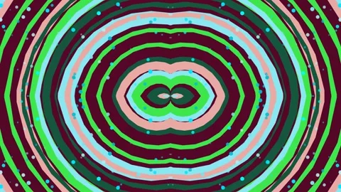 Abstract Concentric Circle Pattern with Dots Stockbeeldmateriaal 331905129