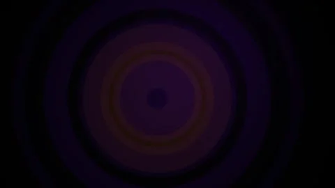 Abstract concentric circles background with dark purple radial gradient rin.. Stock Footage 346319862