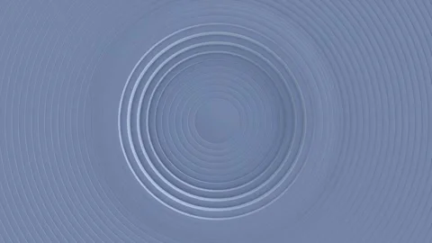 Abstract concentric circles in muted blue, creating a ripple effect. Stock Footage 299246531