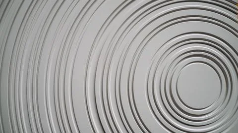 Abstract concentric circles pattern creating ripple effect Stock Illustration