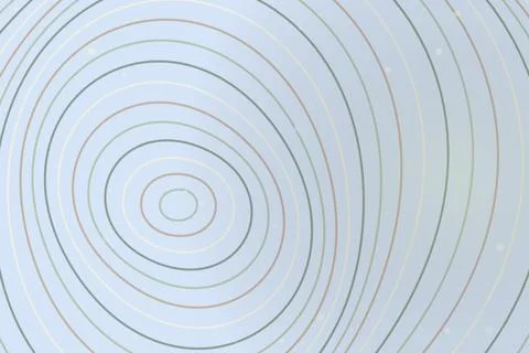 Abstract concentric circles pattern with soft colors Stock Photos